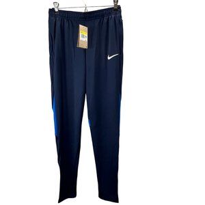Nike Dri Fit Strike Pants Joggers size S Women DH9273-451 Blue Zip Pockets NWT